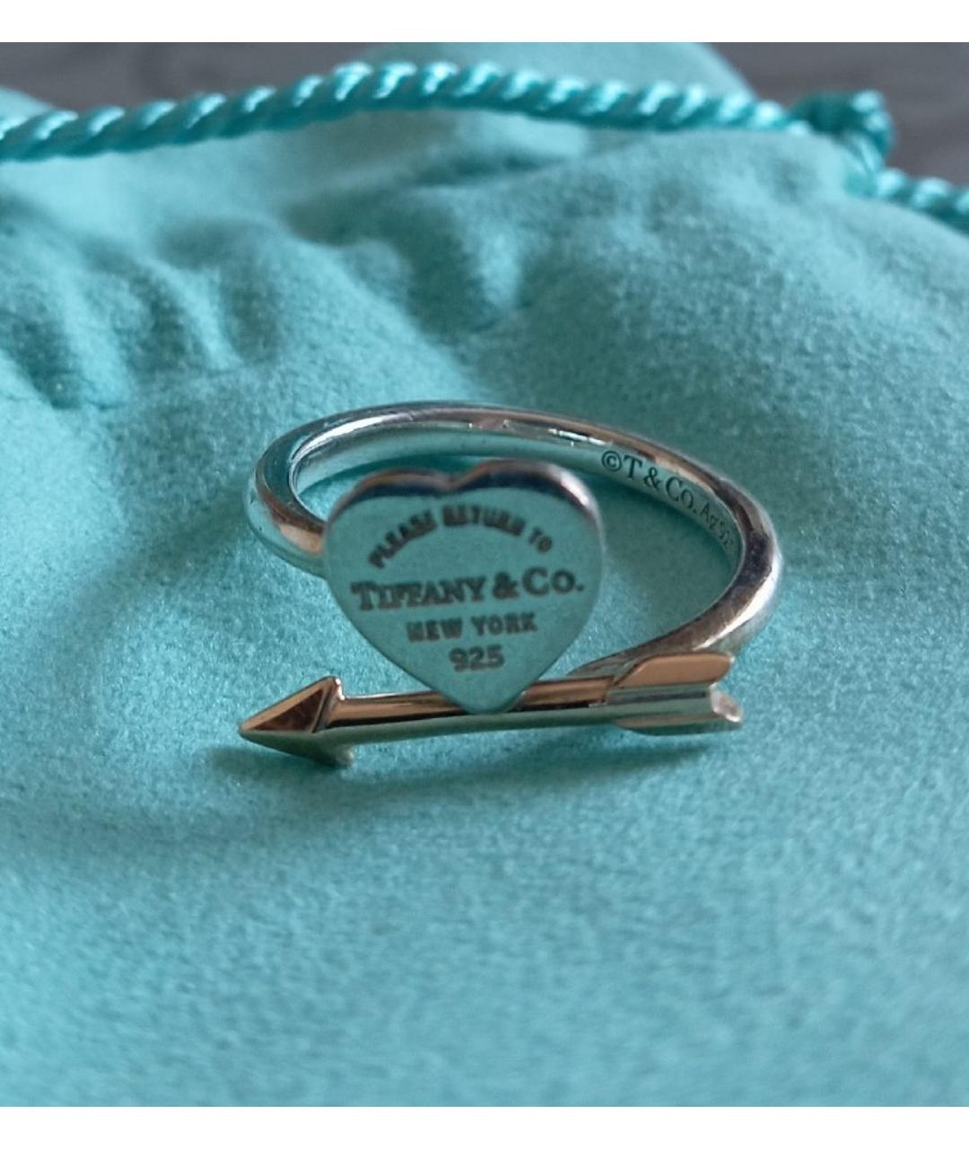 TIFFANY&CO Серебряное серебряное кольцо, фото 3