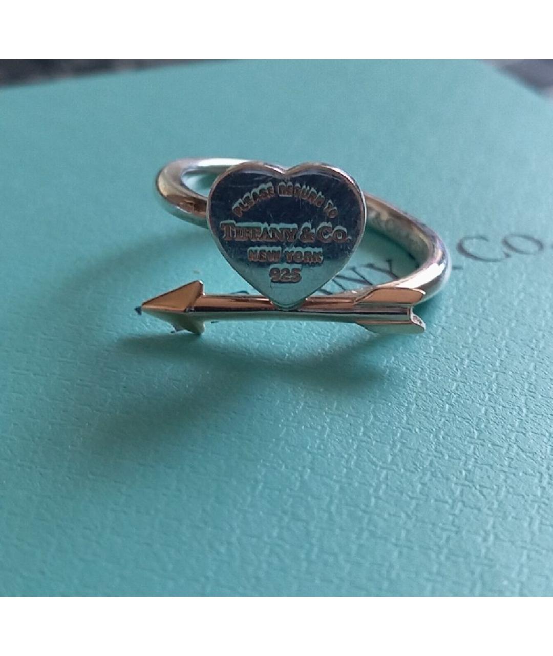 TIFFANY&CO Серебряное серебряное кольцо, фото 5