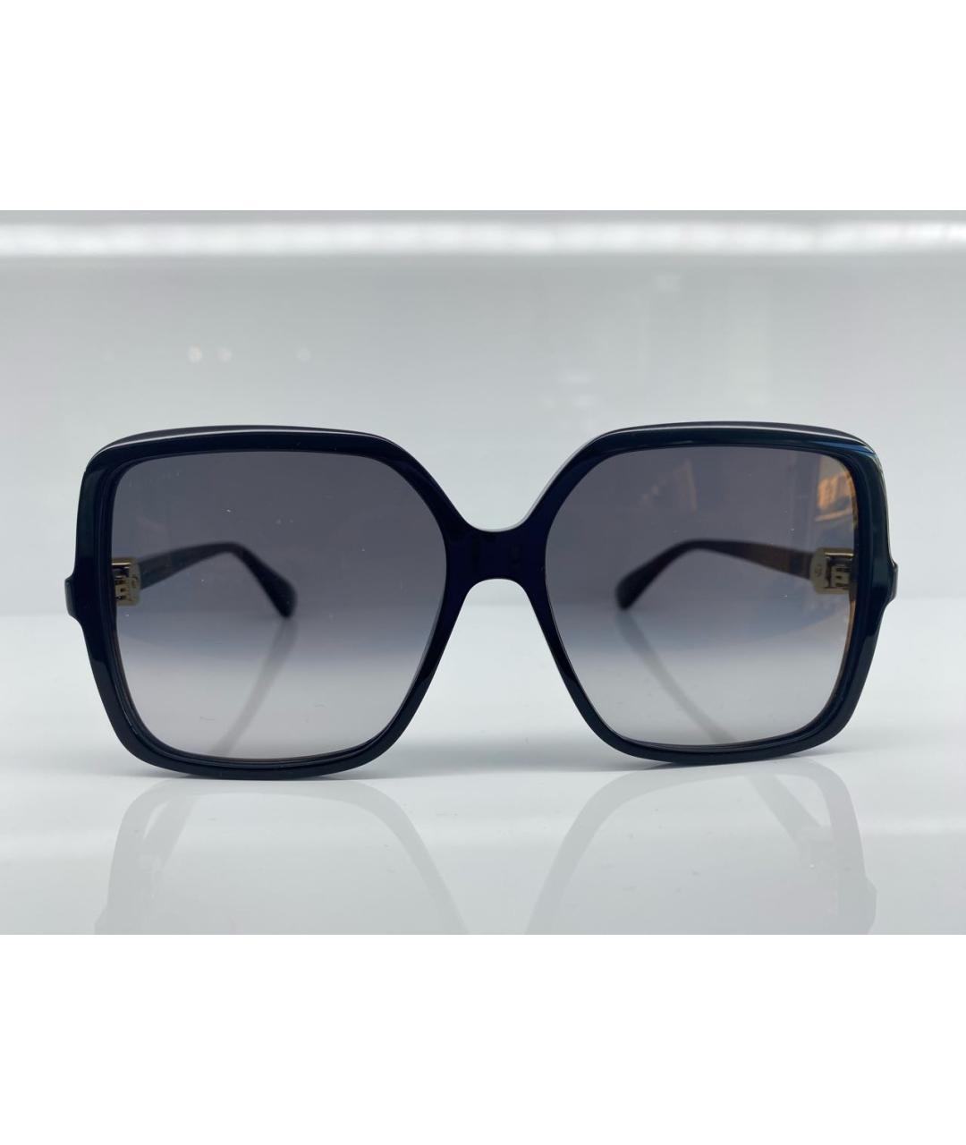 CARTIER Черные пластиковые солнцезащитные очки, фото 3