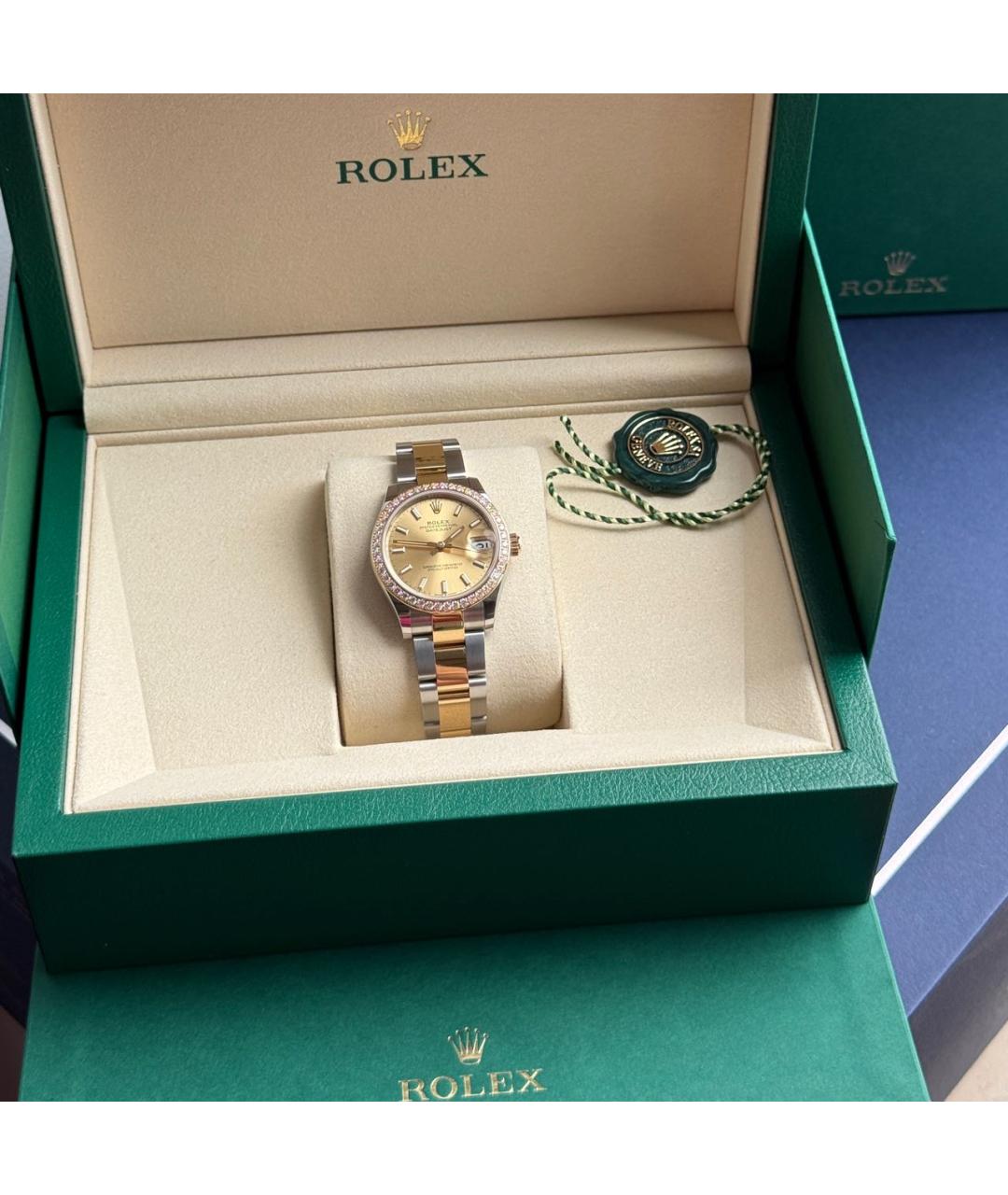 ROLEX Мульти часы из желтого золота, фото 5