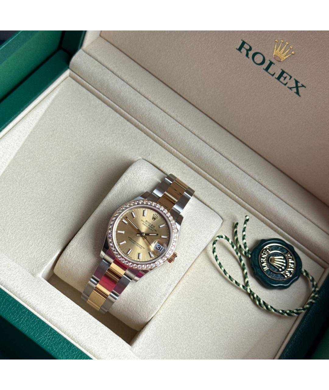 ROLEX Мульти часы из желтого золота, фото 3