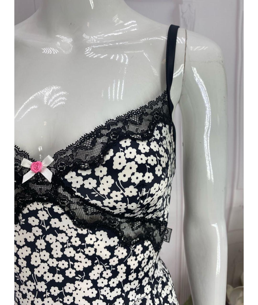 DOLCE&GABBANA Черная полиэстеровая майка, фото 7