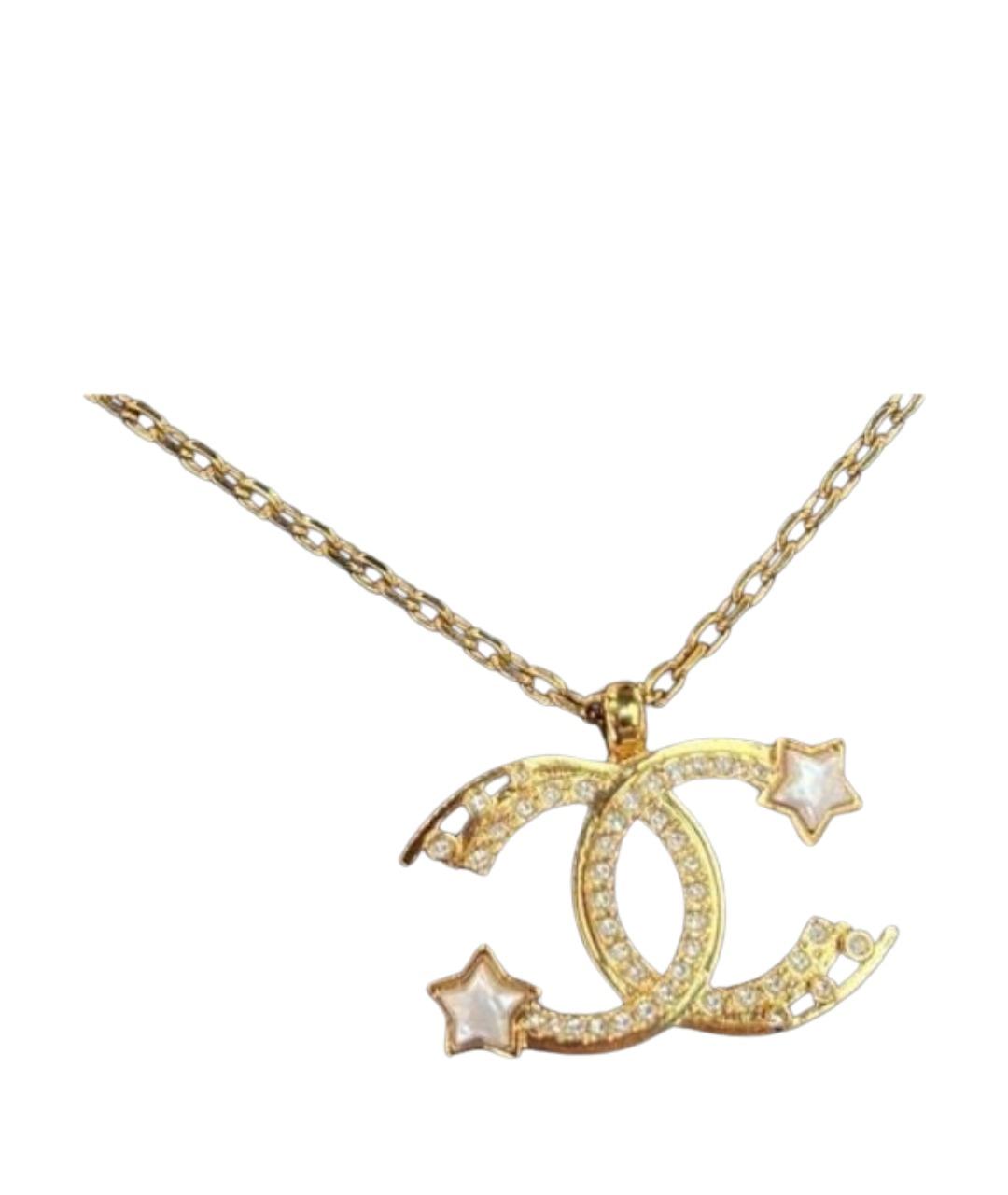 CHANEL Золотое колье, фото 1