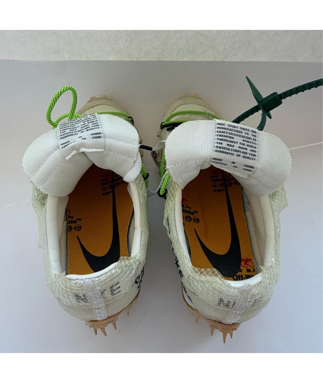 NIKE X OFF-WHITE Бежевые текстильные кроссовки, фото 3