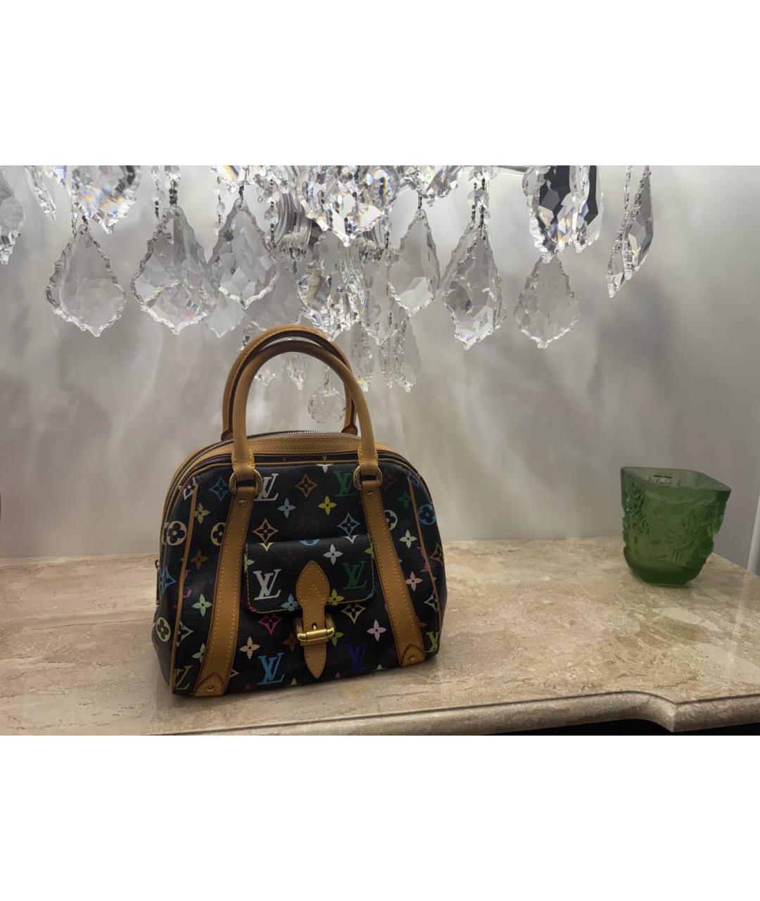LOUIS VUITTON Черная сумка через плечо, фото 5
