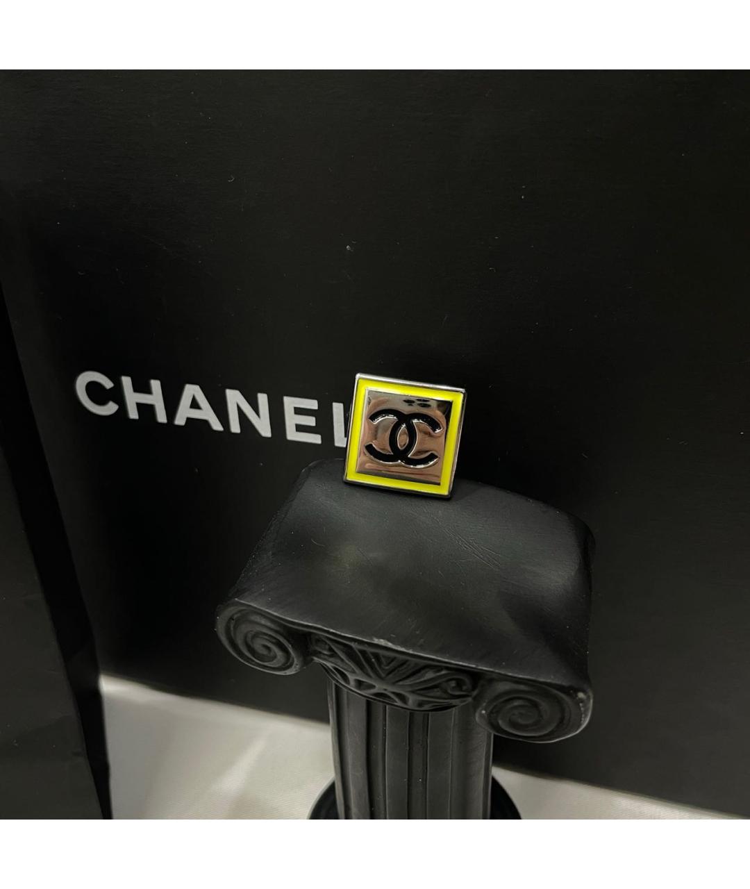 CHANEL Желтая булавка / брошь, фото 2