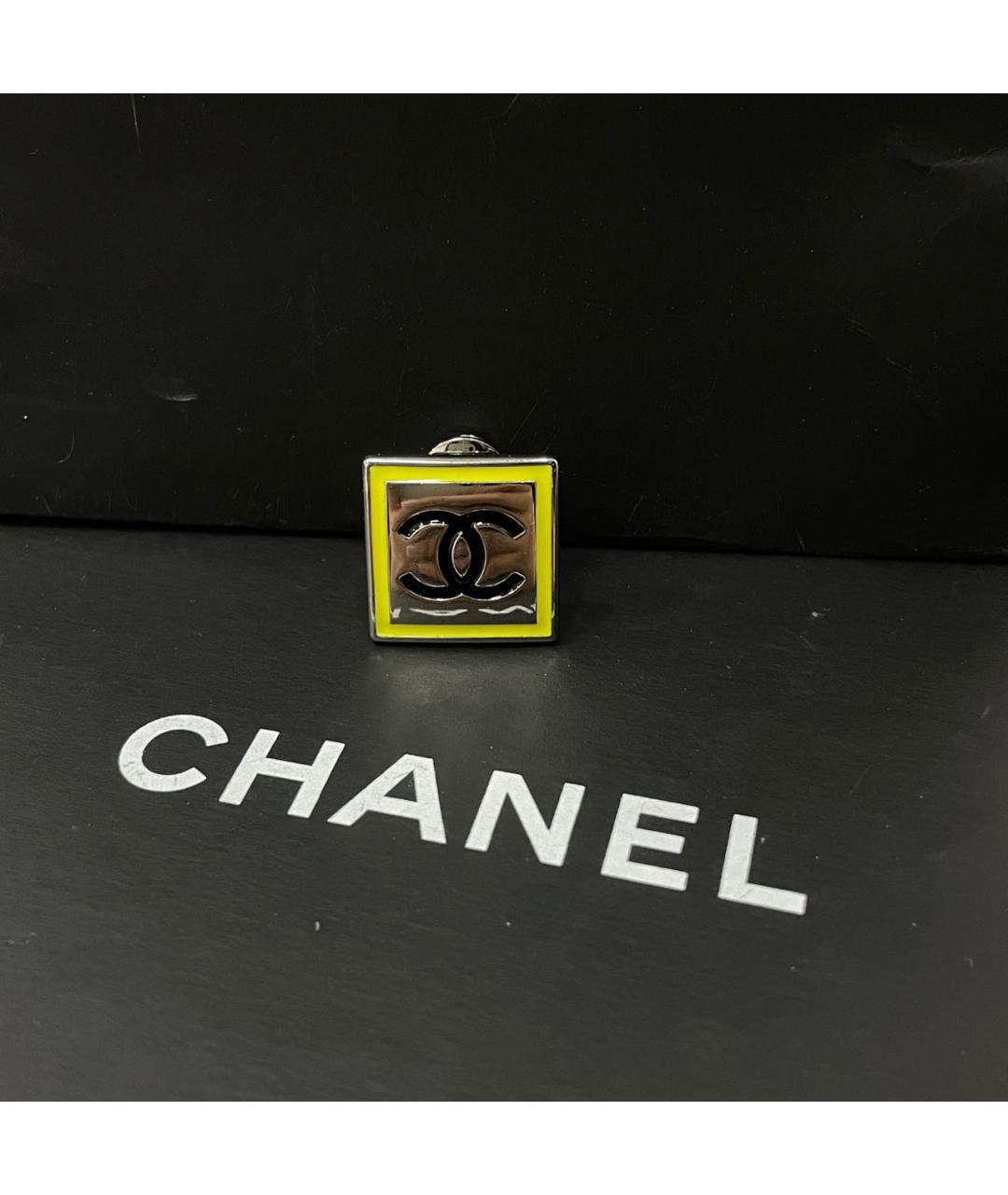 CHANEL Желтая булавка / брошь, фото 5