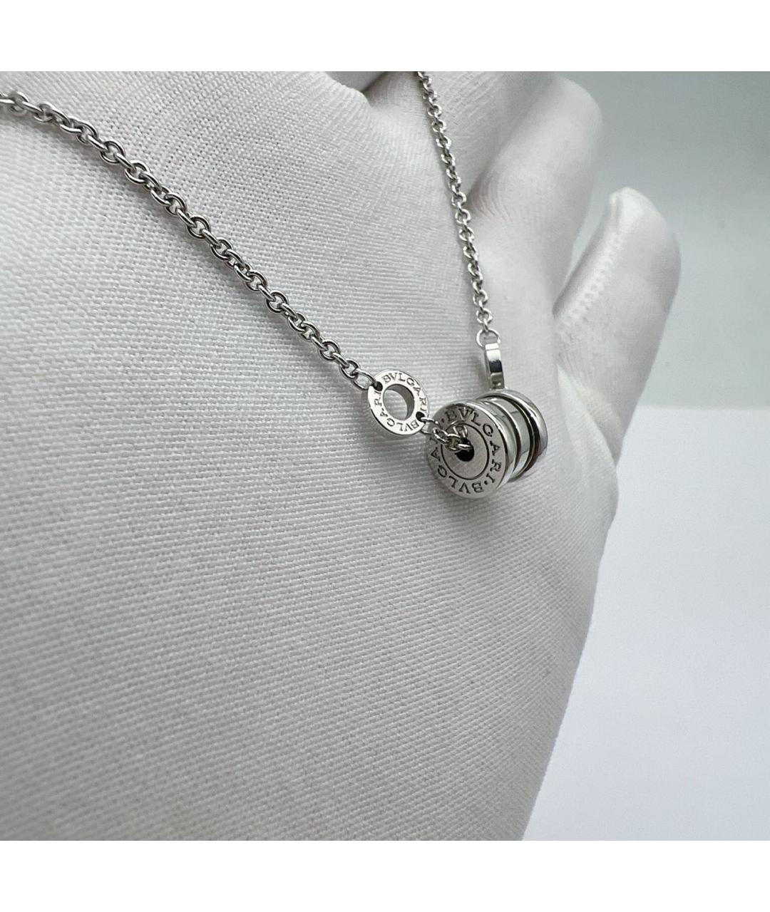 BVLGARI Серебряный браслет из белого золота, фото 4