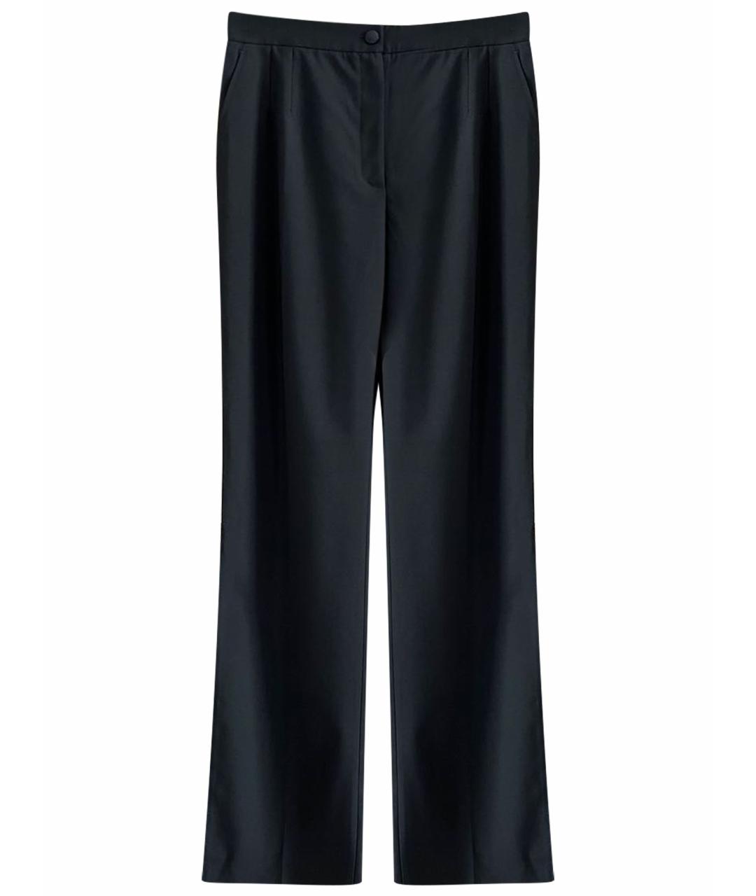DOLCE&GABBANA Черные прямые брюки, фото 1
