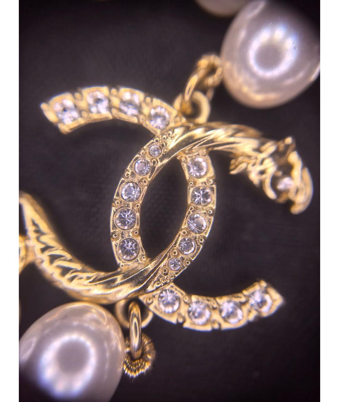 CHANEL Бежевое колье, фото 3
