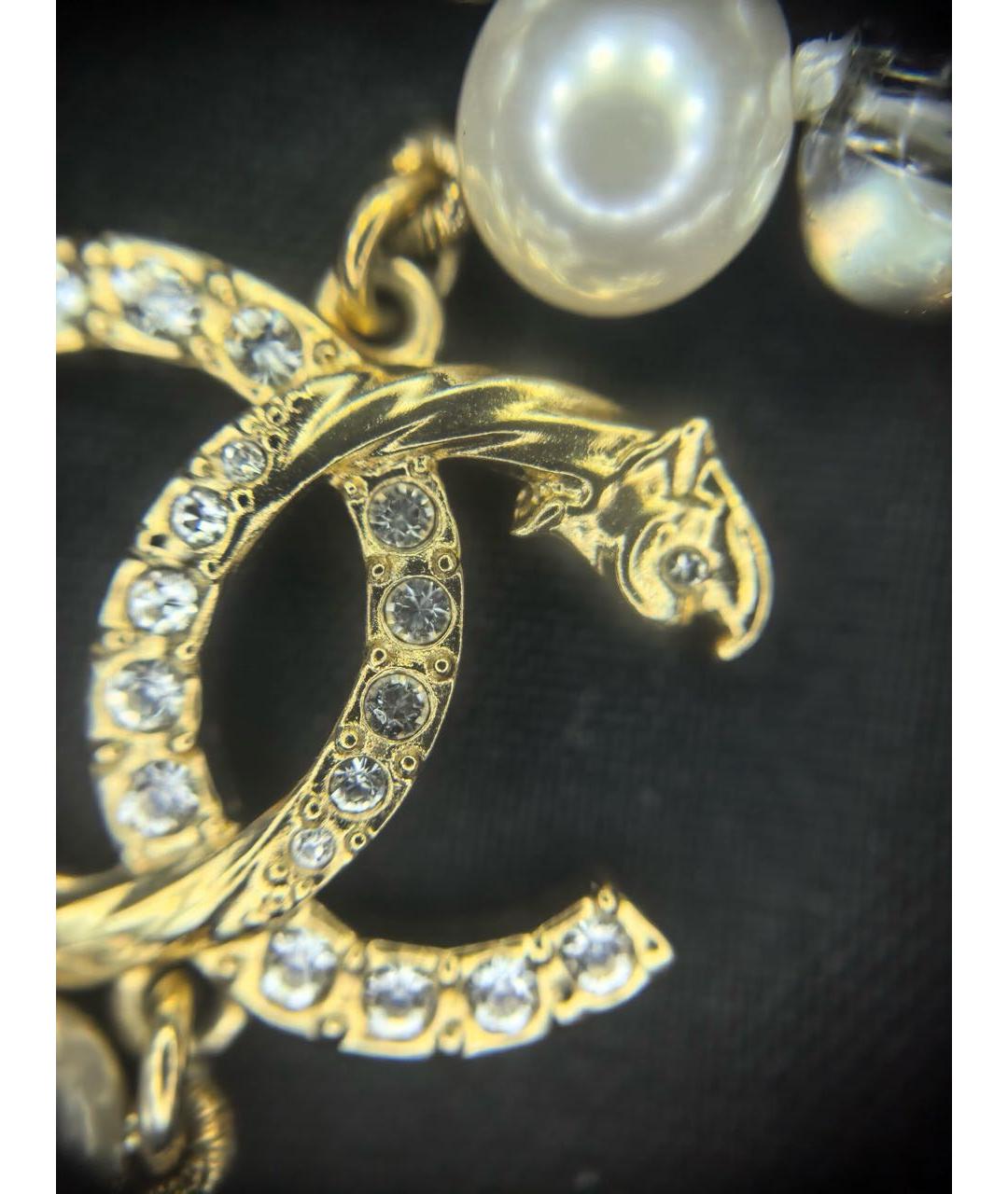 CHANEL Бежевое колье, фото 4