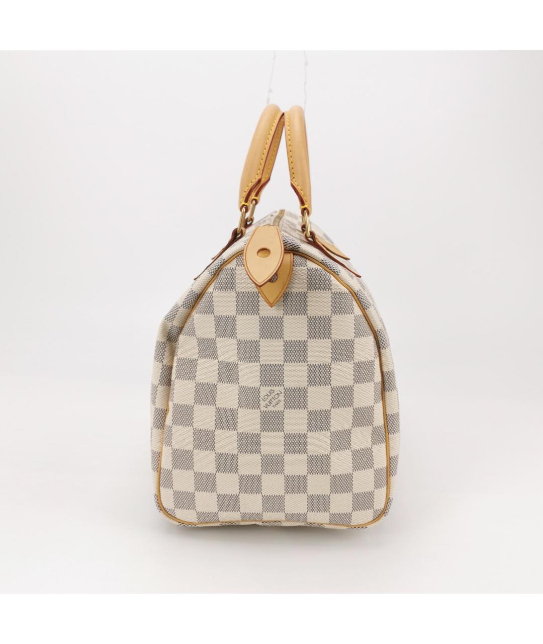 LOUIS VUITTON Белая сумка с короткими ручками, фото 3