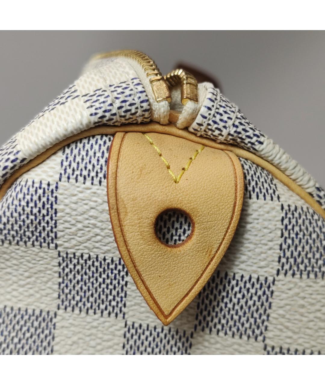 LOUIS VUITTON Белая сумка с короткими ручками, фото 6