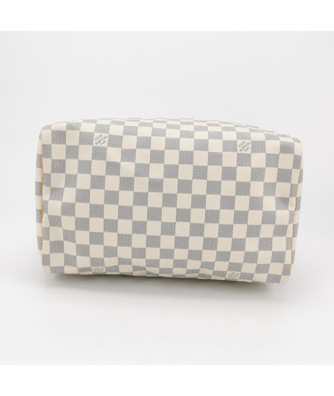 LOUIS VUITTON Белая сумка с короткими ручками, фото 5