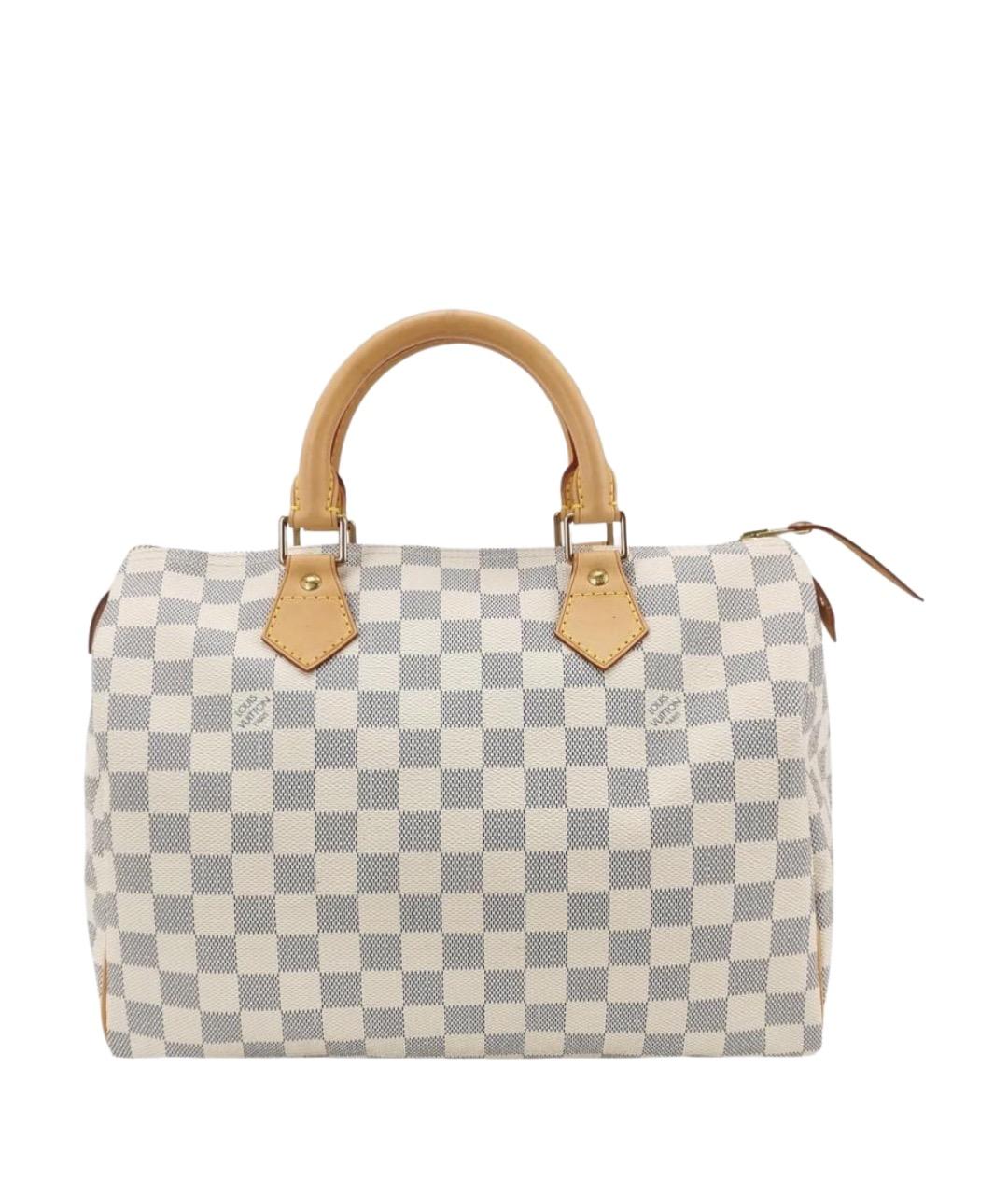 LOUIS VUITTON Белая сумка с короткими ручками, фото 1