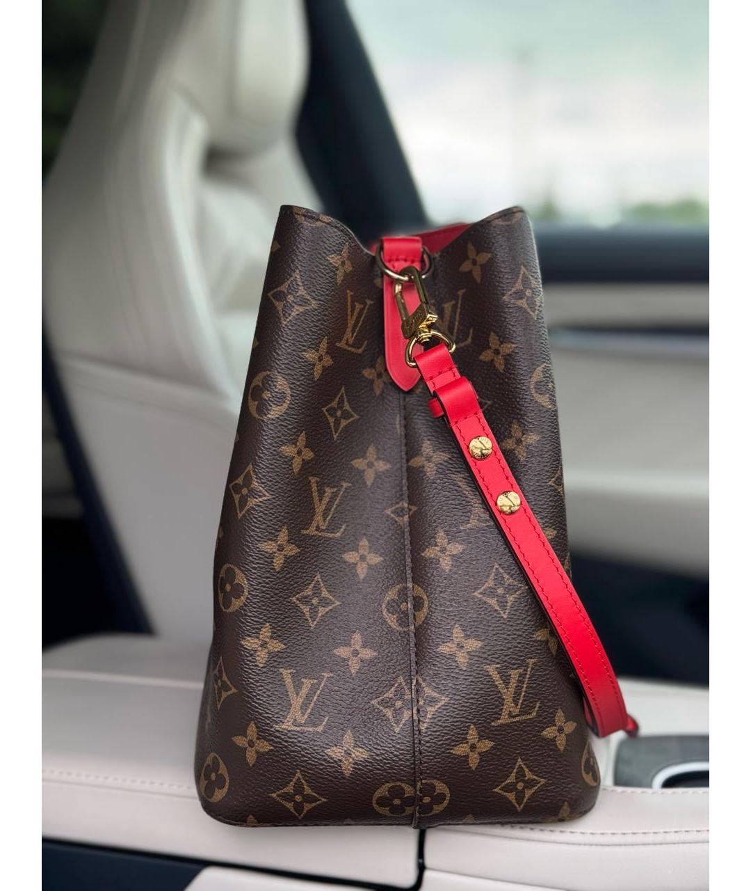 LOUIS VUITTON Коричневая сумка через плечо, фото 2