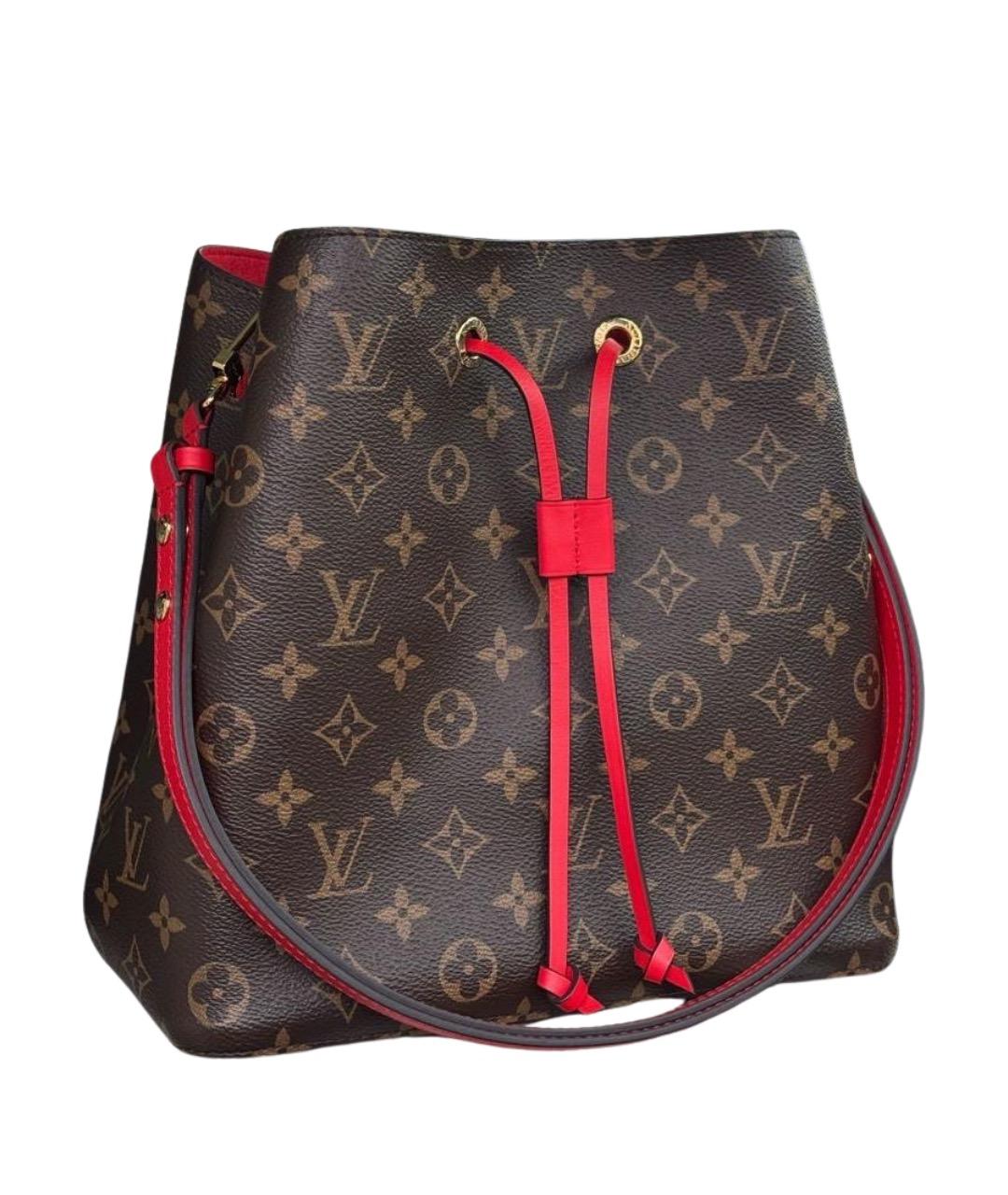 LOUIS VUITTON Коричневая сумка через плечо, фото 1