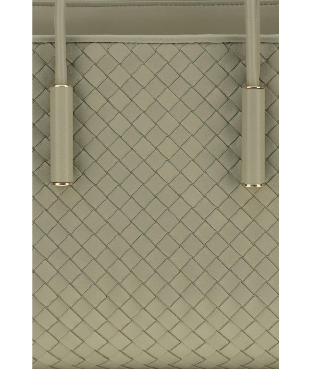 BOTTEGA VENETA Кожаная сумка тоут, фото 4