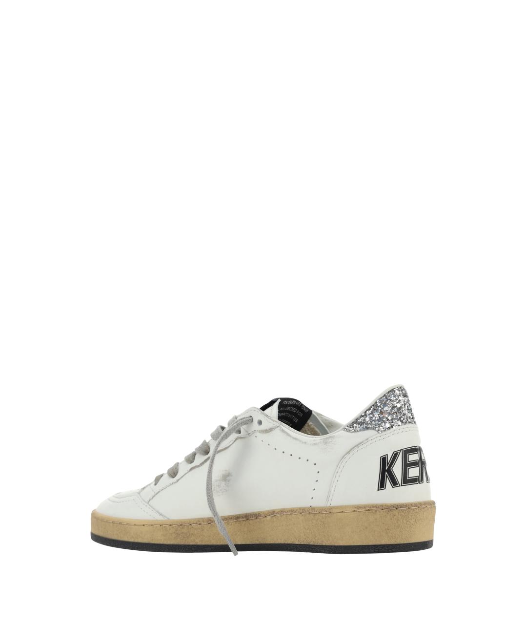 GOLDEN GOOSE DELUXE BRAND Белые кожаные кеды, фото 3