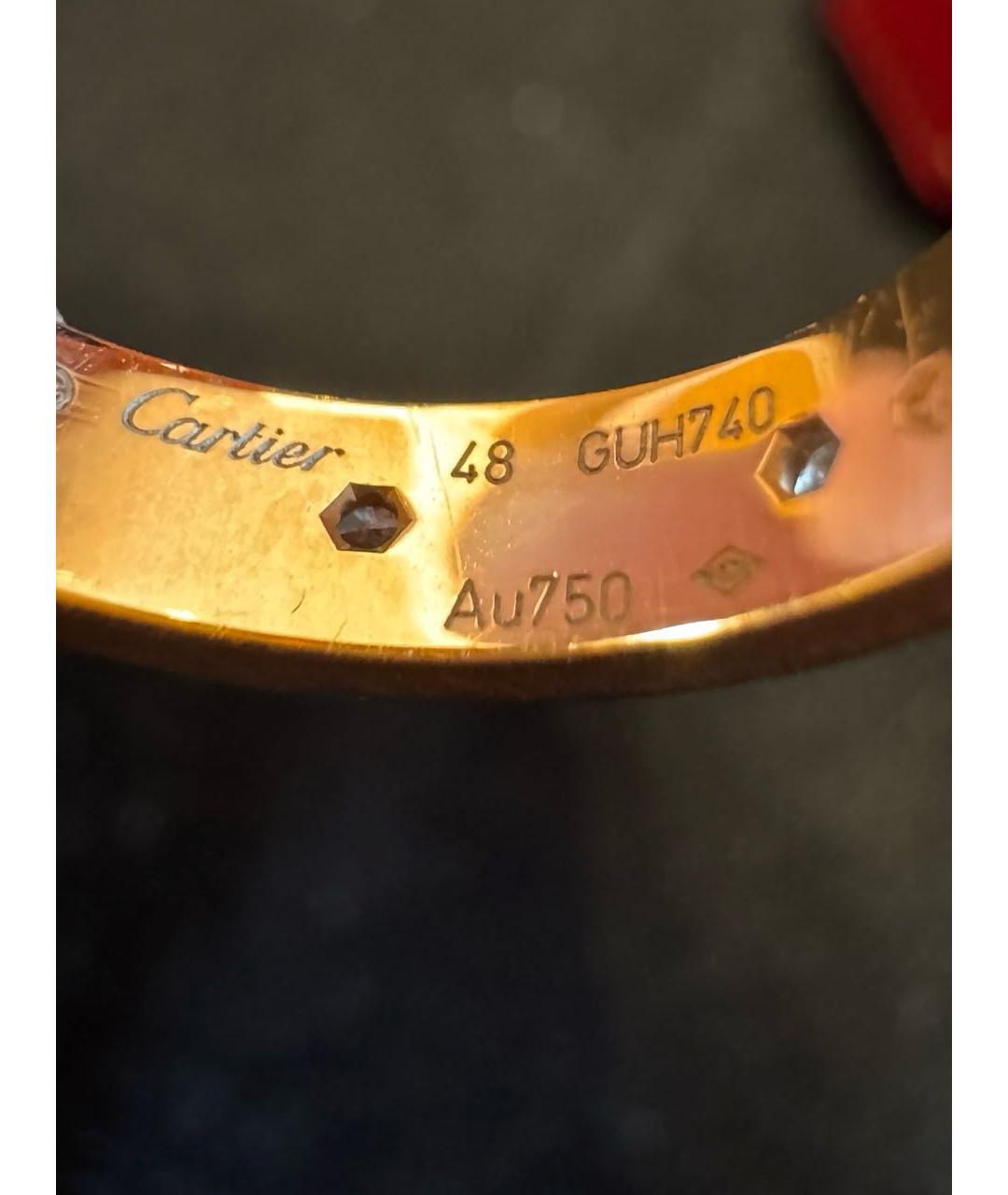 CARTIER Золотое кольцо из розового золота, фото 5