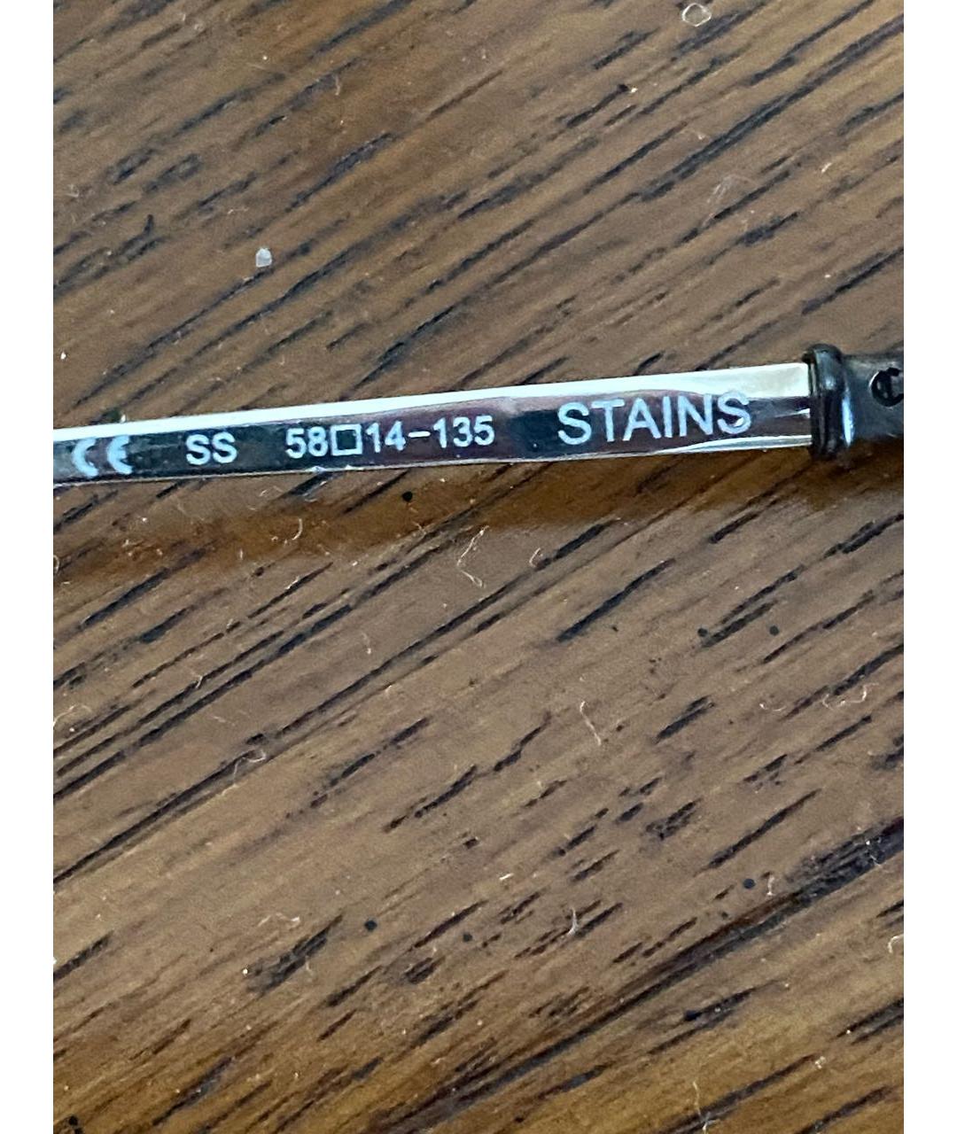 CHROME HEARTS Серебряные металлические солнцезащитные очки, фото 4