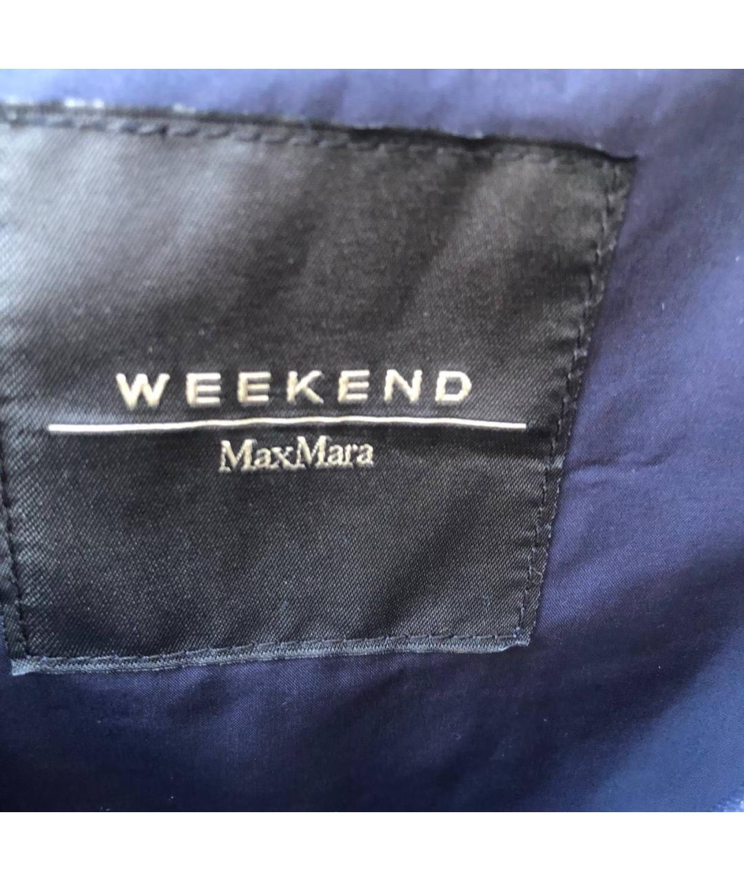 WEEKEND MAX MARA Темно-синяя куртка, фото 3