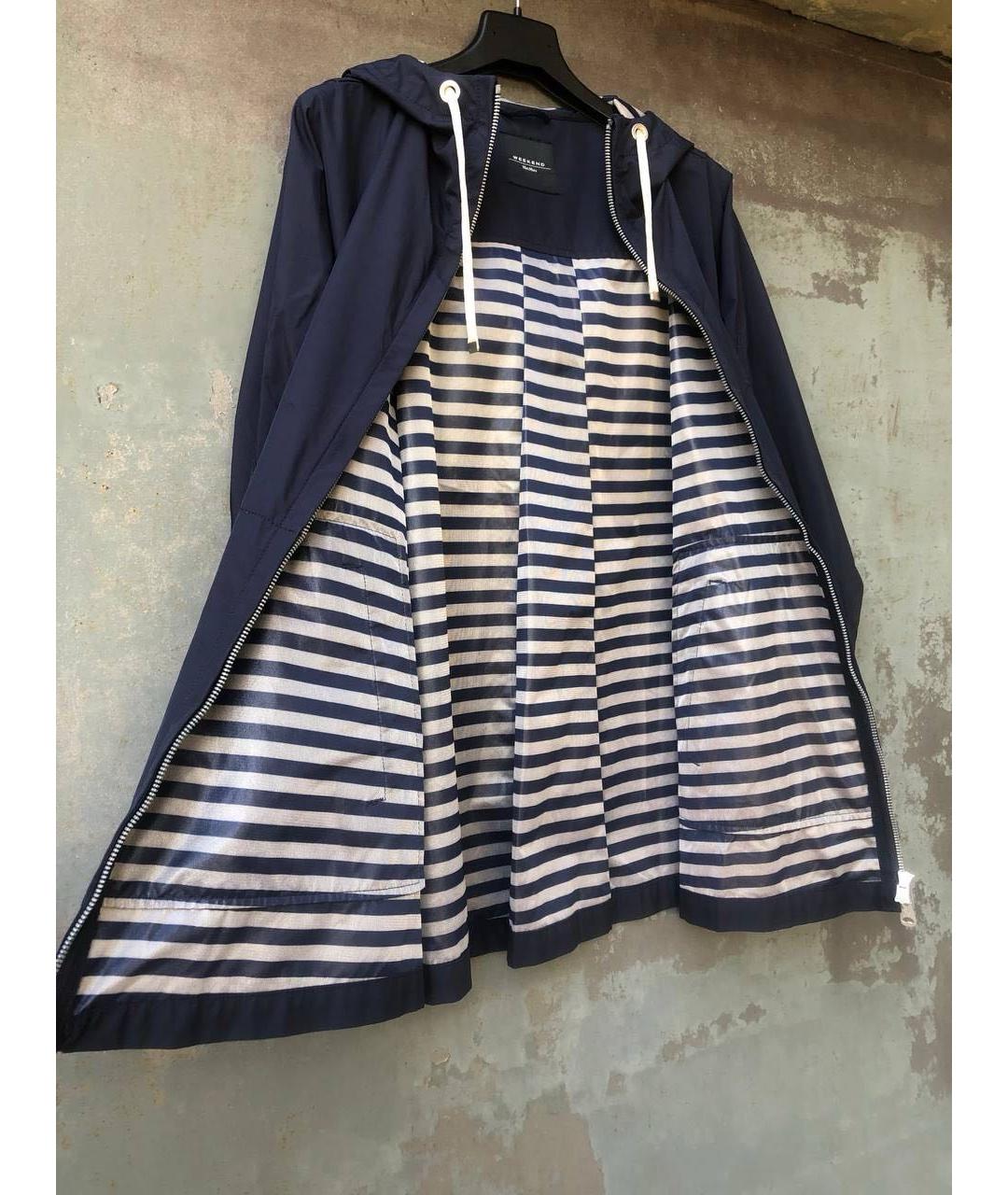 WEEKEND MAX MARA Темно-синяя куртка, фото 4