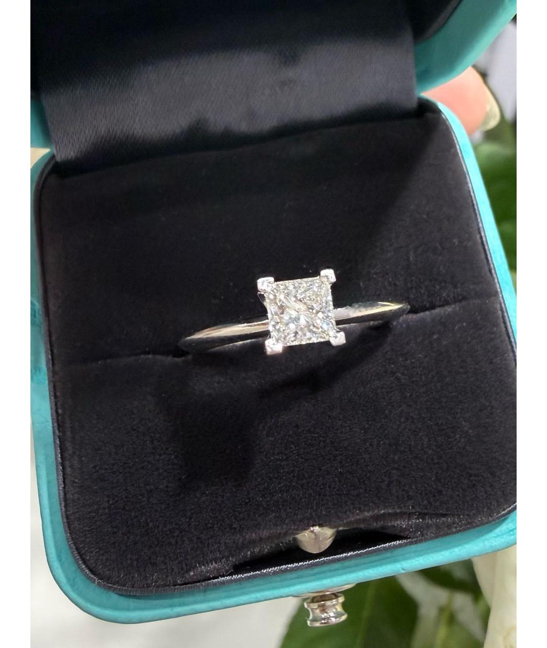 TIFFANY&CO Серебряное платиновое кольцо, фото 2