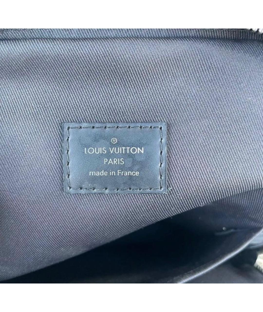 LOUIS VUITTON Черная сумка на плечо, фото 5