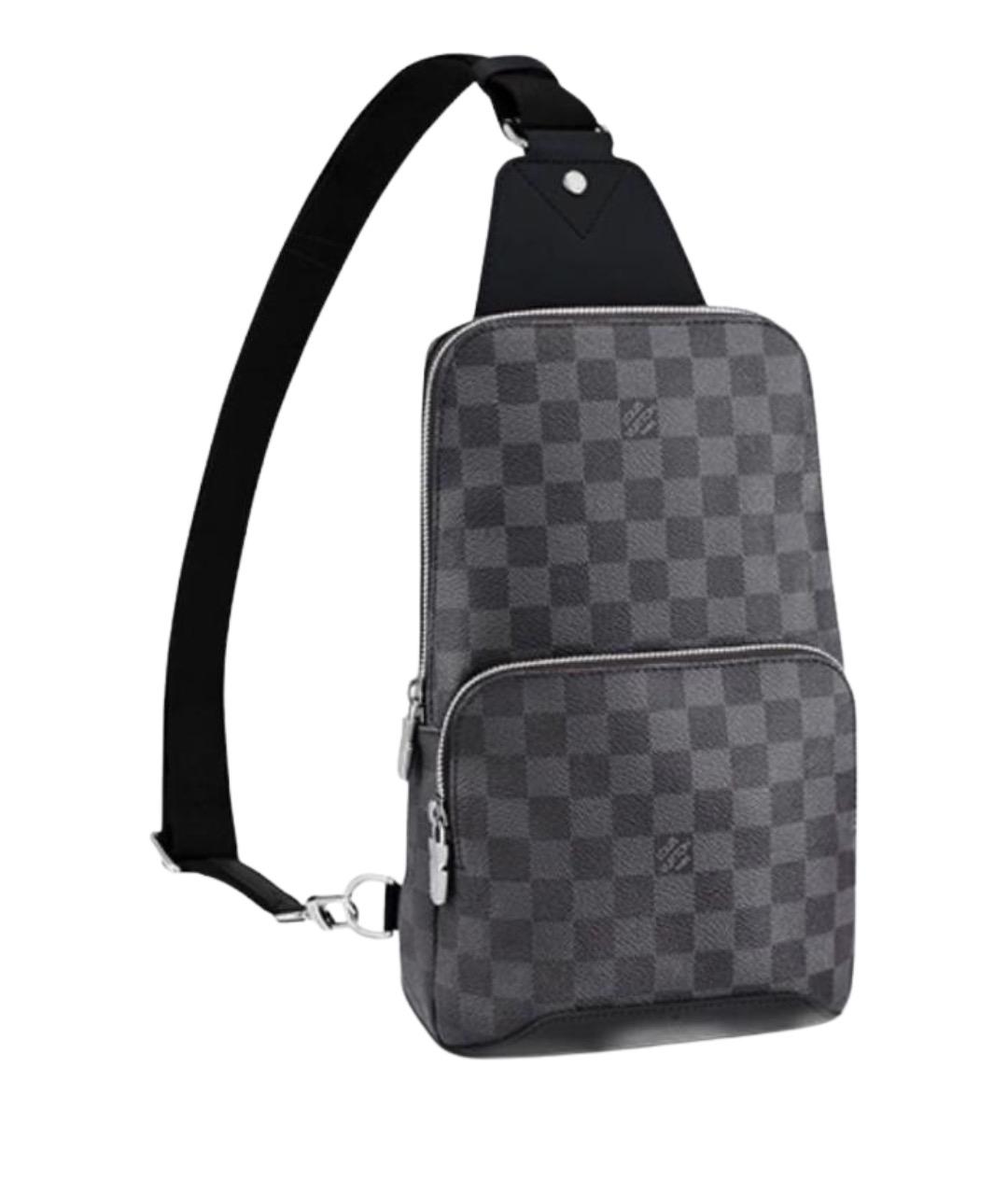 LOUIS VUITTON Черная сумка на плечо, фото 1