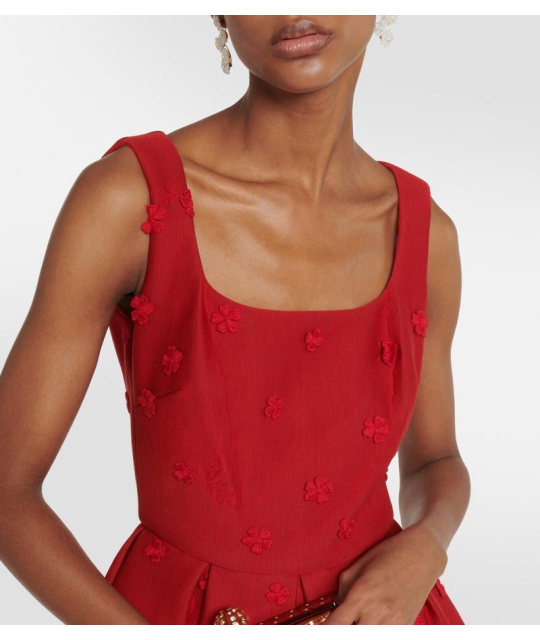 ELIE SAAB Красное коктейльное платье, фото 4