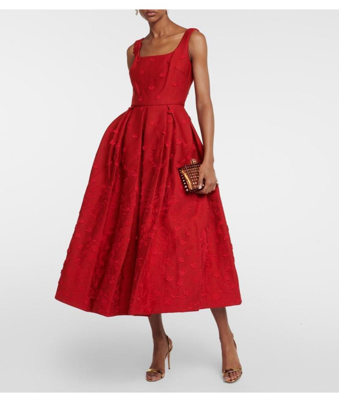 ELIE SAAB Красное коктейльное платье, фото 3