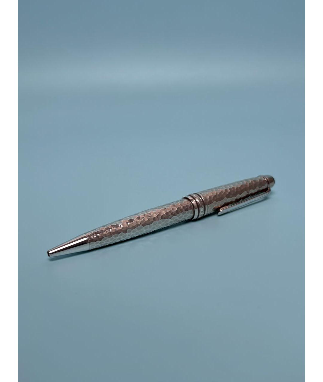 MONTBLANC Серебряная металлическая шариковая ручка, фото 9