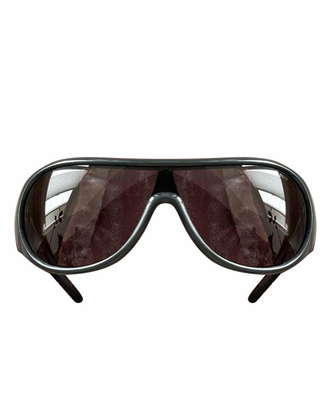 MIU MIU Синие пластиковые солнцезащитные очки, фото 1