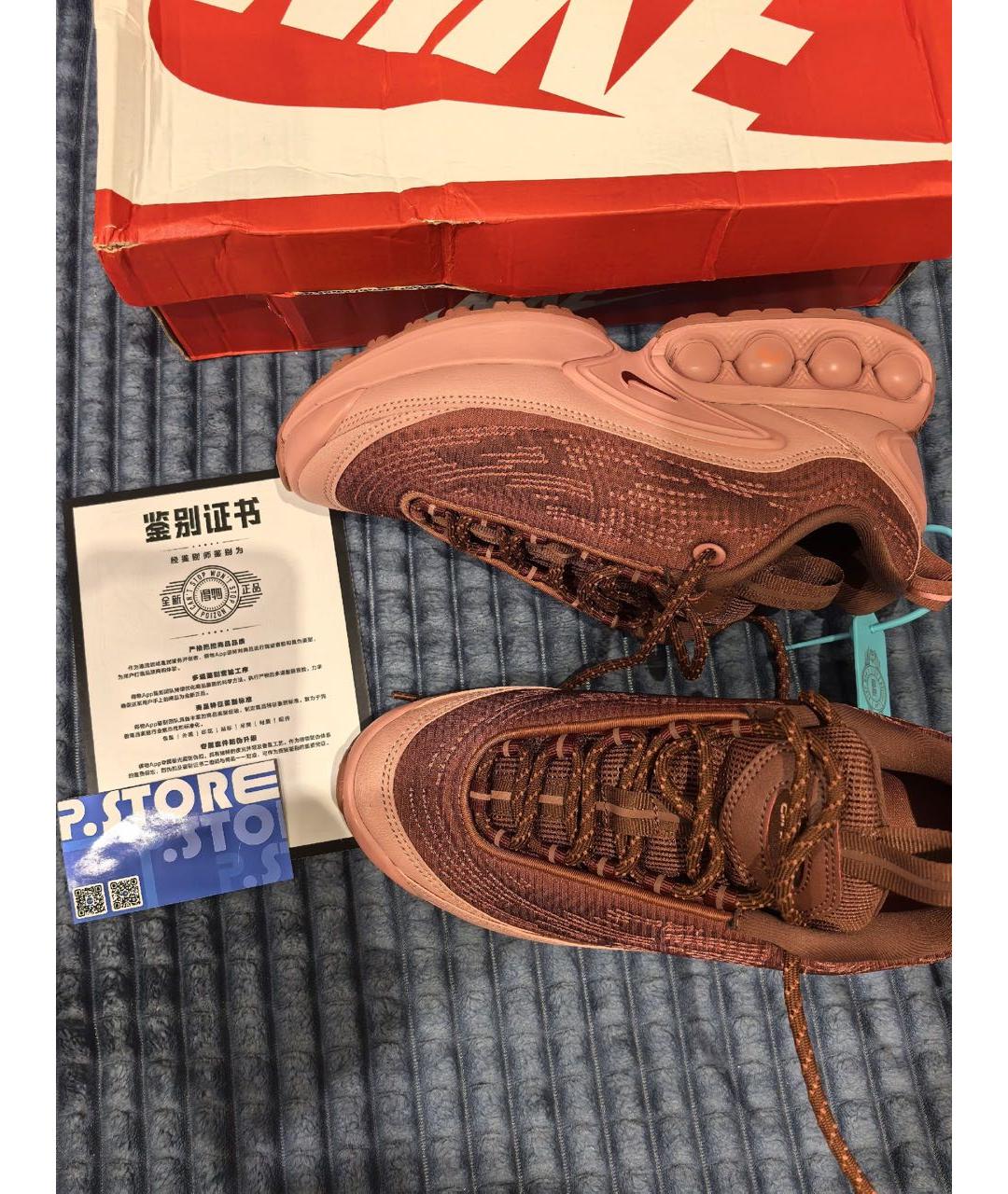 NIKE Бордовые кроссовки, фото 3