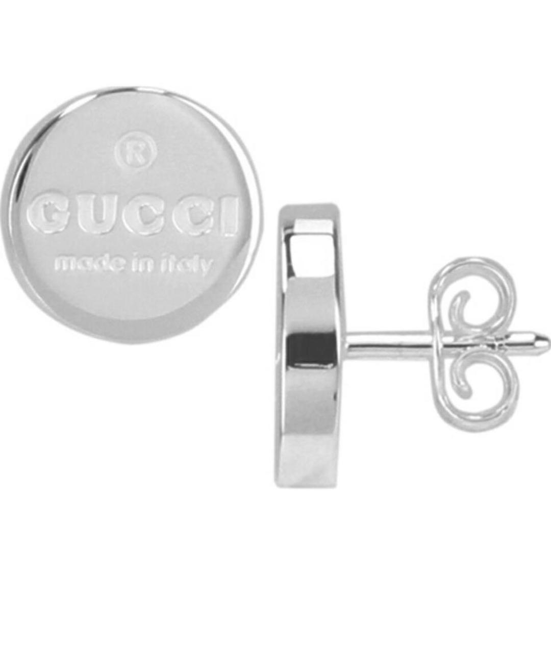 GUCCI Серебряные серебряные серьги, фото 2