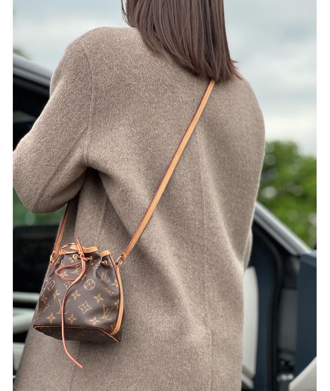 LOUIS VUITTON Коричневая сумка через плечо, фото 8