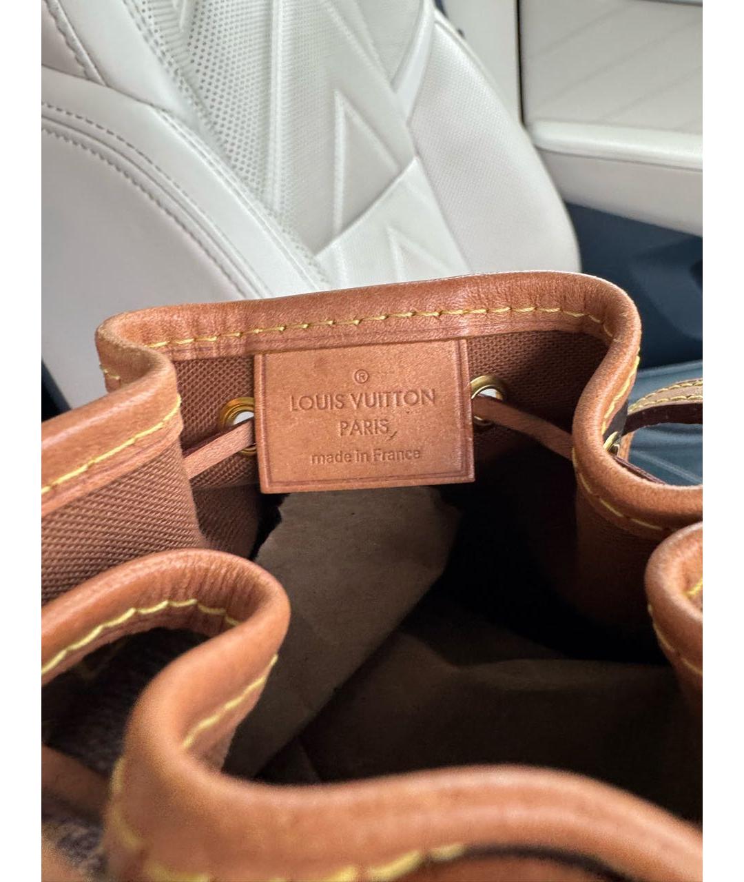 LOUIS VUITTON Коричневая сумка через плечо, фото 7