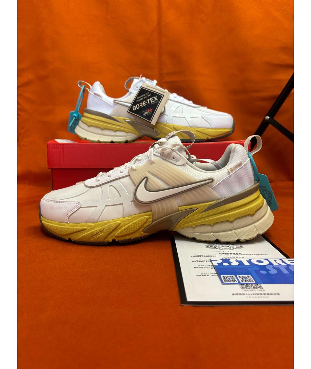 NIKE Белые низкие кроссовки / кеды, фото 2