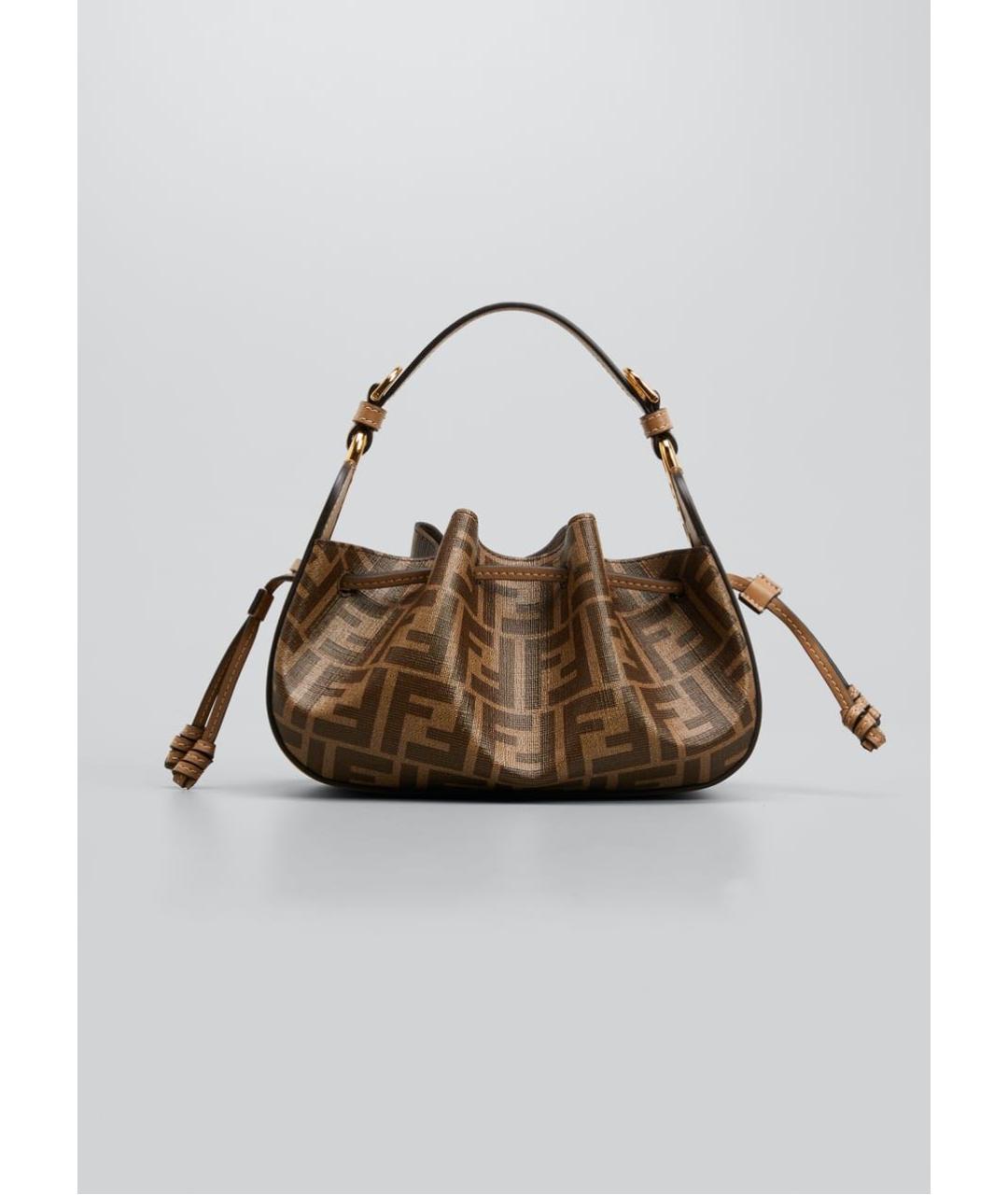 FENDI Бежевая сумка через плечо, фото 4