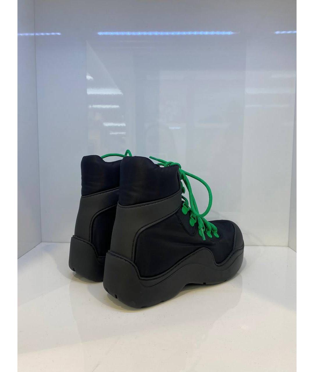 BOTTEGA VENETA Черные ботинки, фото 3
