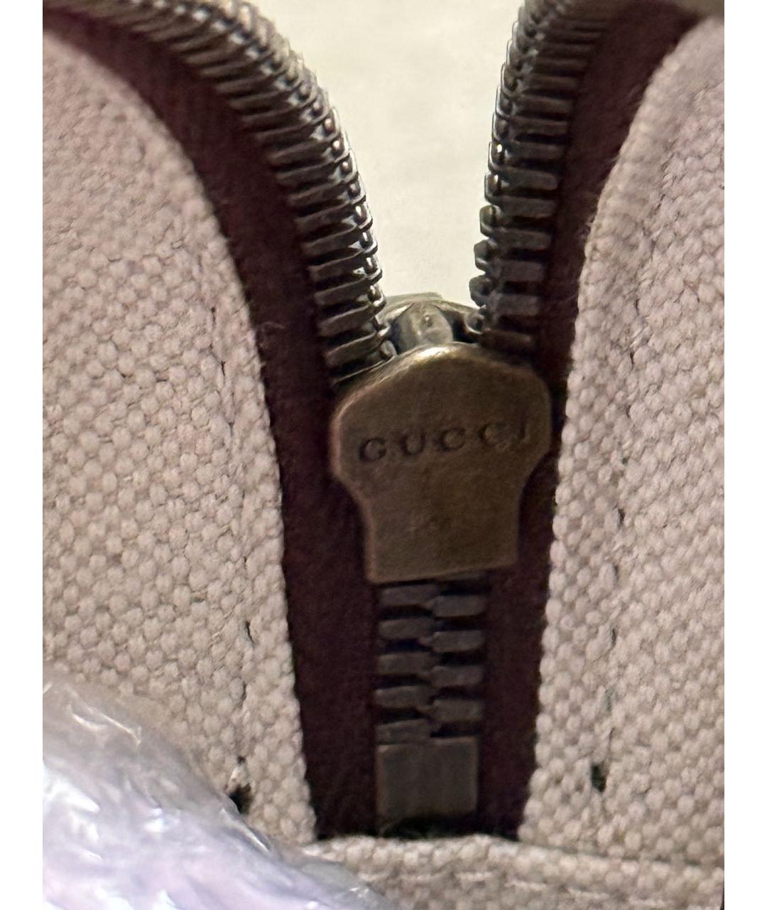 GUCCI Бежевая сумка с короткими ручками, фото 8