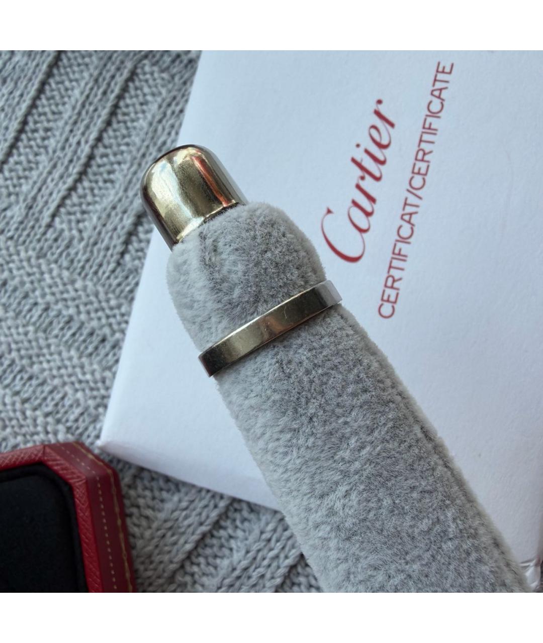 CARTIER Серебряное платиновое кольцо, фото 8