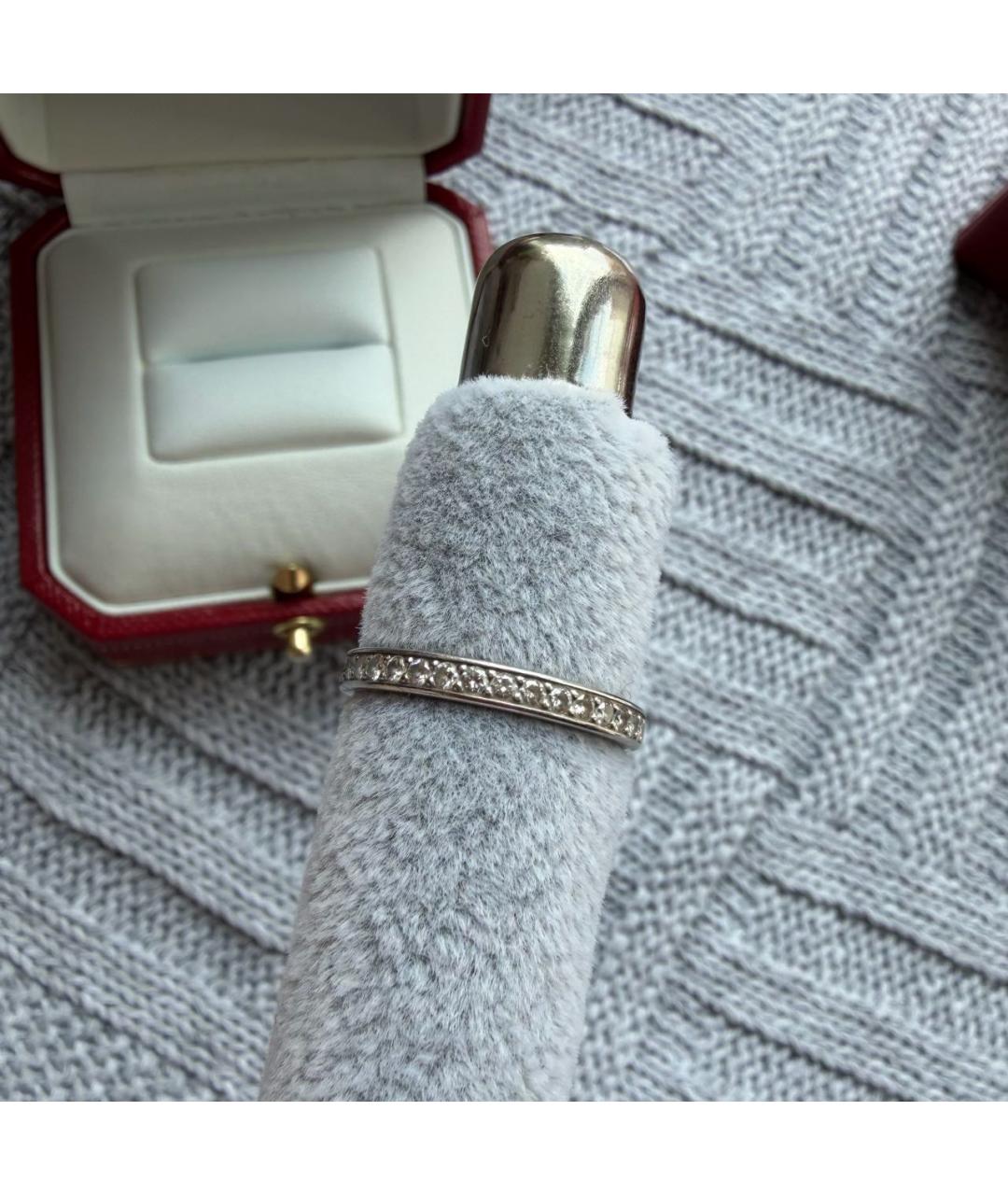 CARTIER Серое платиновое кольцо, фото 4