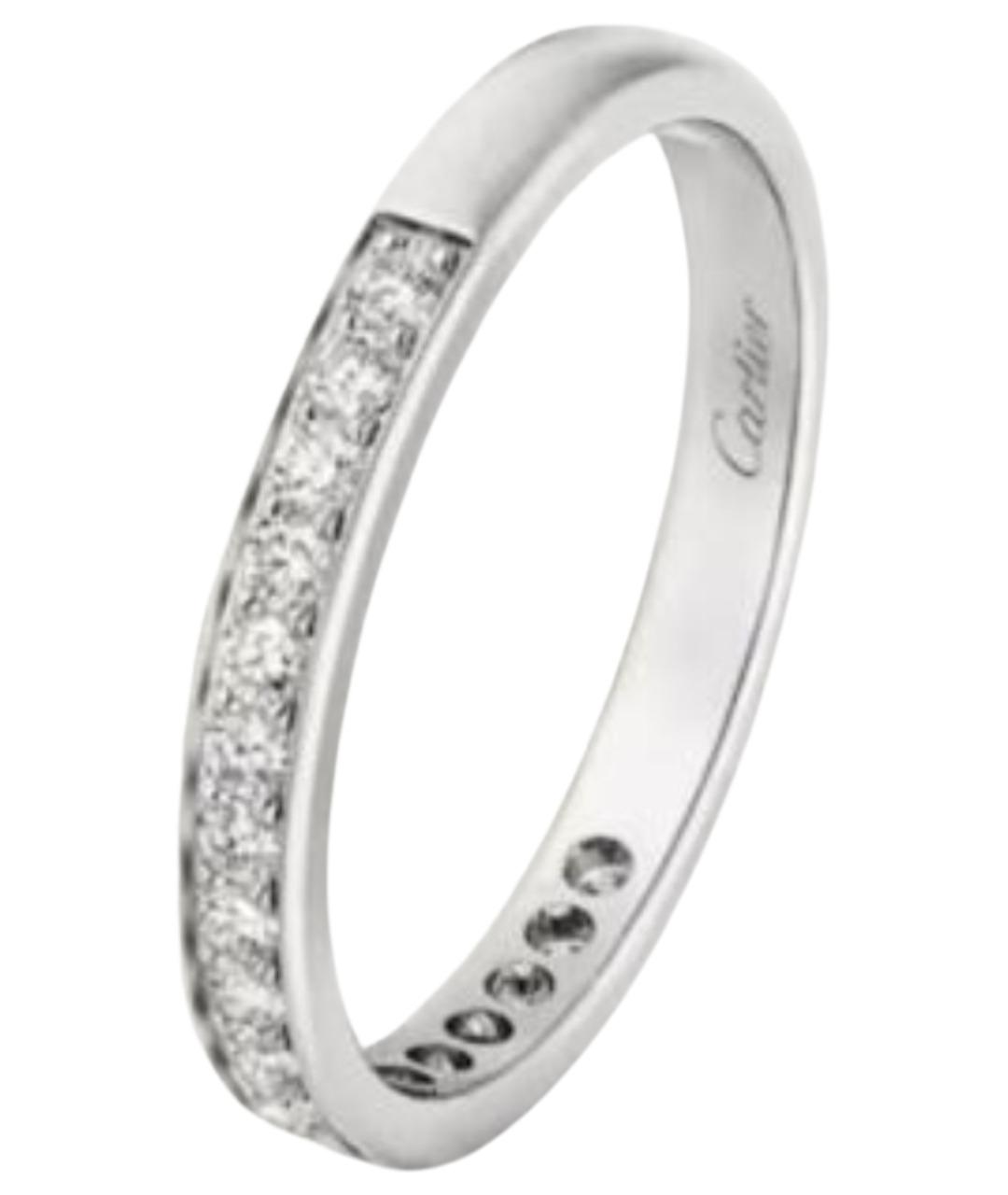 CARTIER Серое платиновое кольцо, фото 1