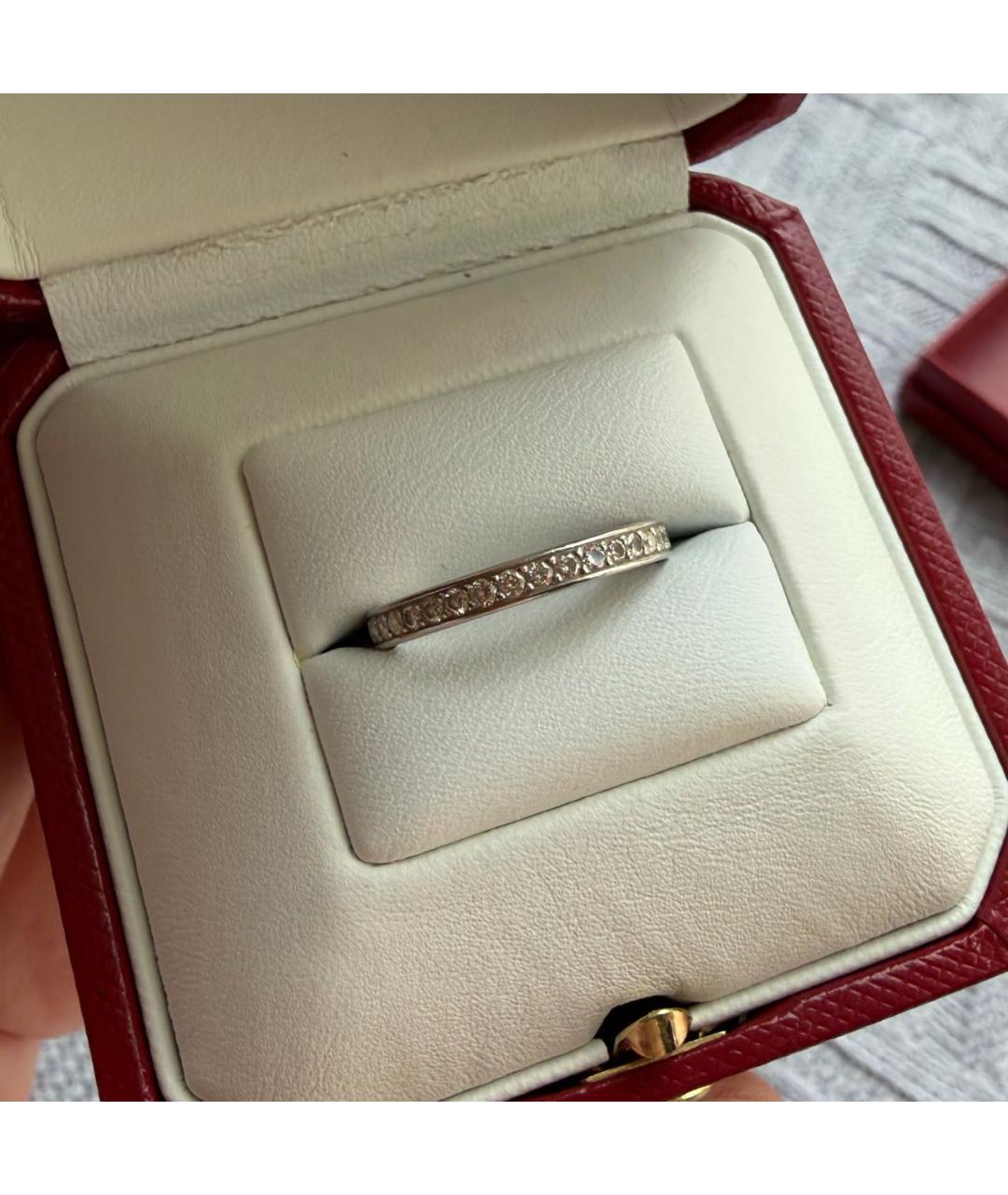 CARTIER Серое платиновое кольцо, фото 7