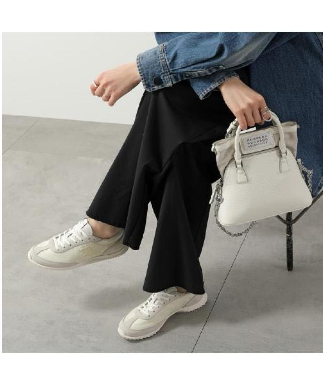CELINE Бордовые текстильные кеды, фото 6