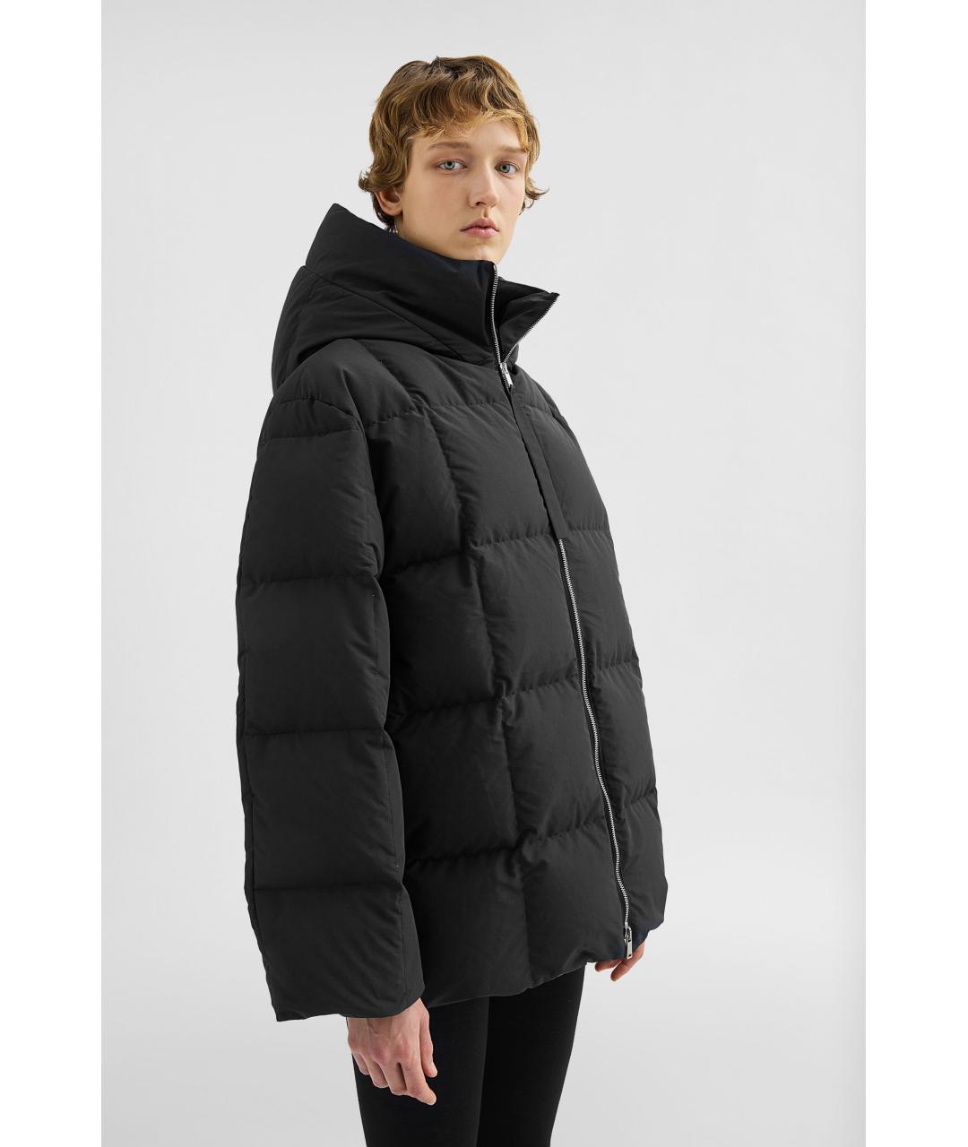 JIL SANDER Черный пуховик, фото 2