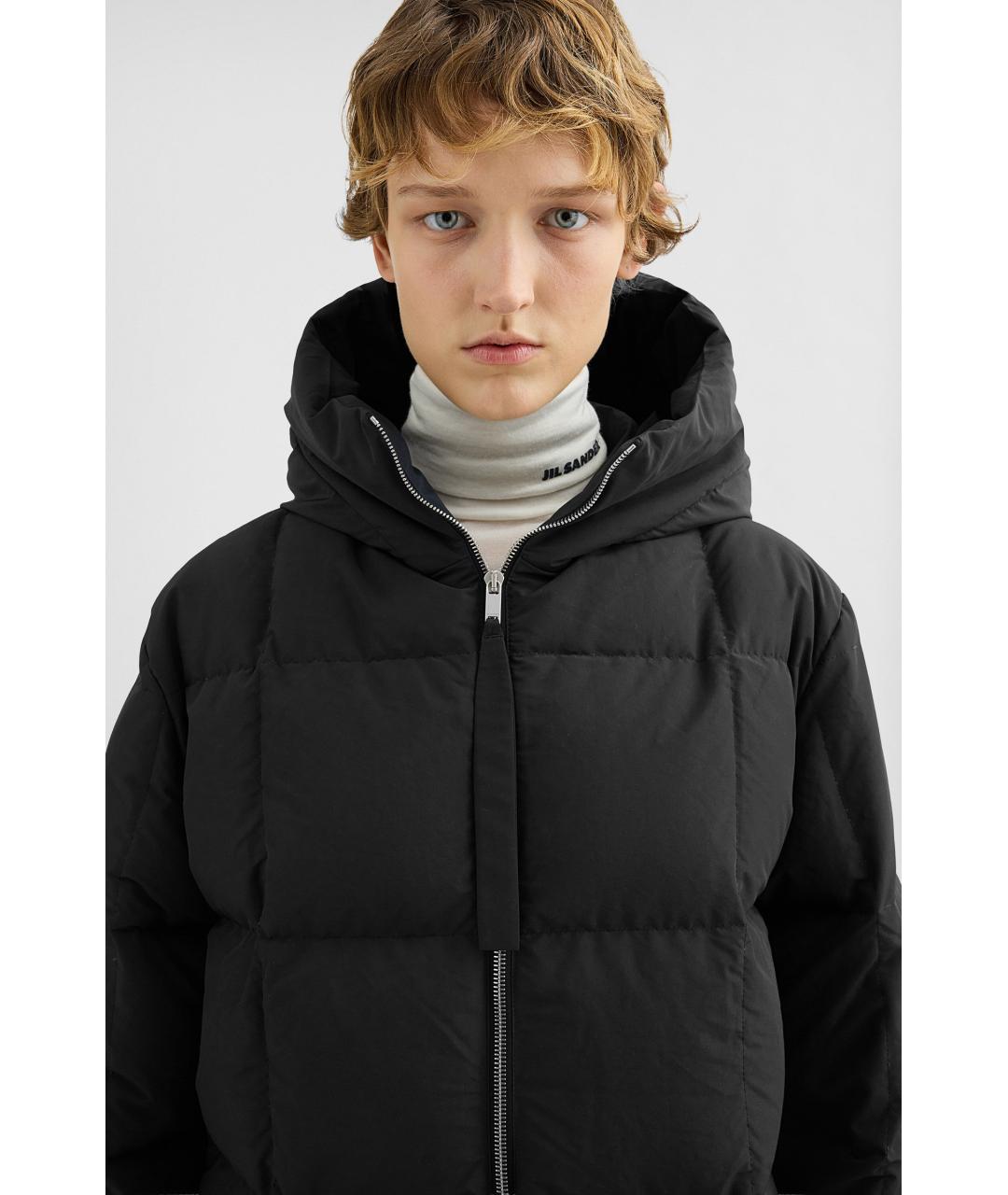 JIL SANDER Черный пуховик, фото 6