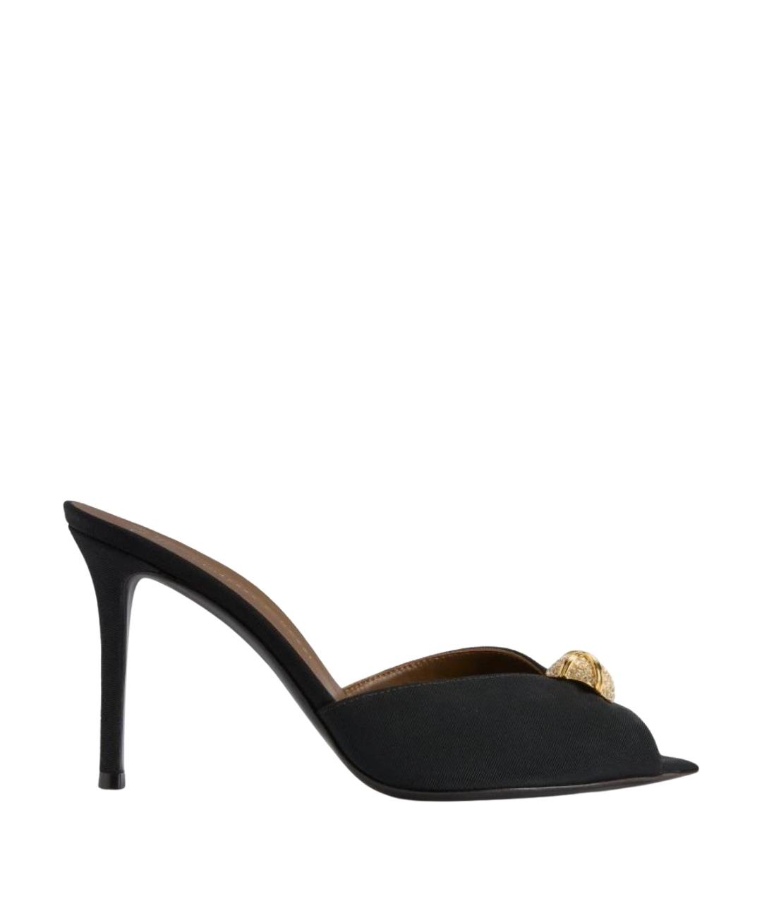 GIUSEPPE ZANOTTI DESIGN Черные мюли, фото 1